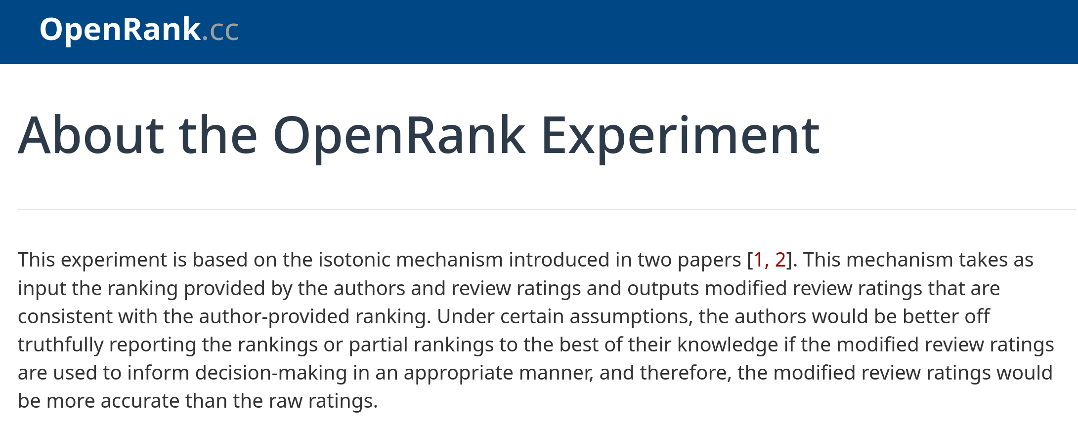 OpenRank